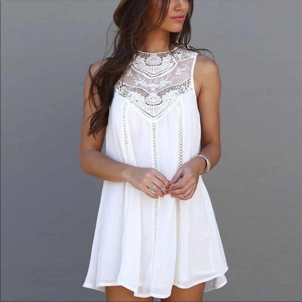 White dress